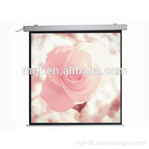 100"(49"*87")Linda Electric Projection 3D Video Screen with Aluminum Housing